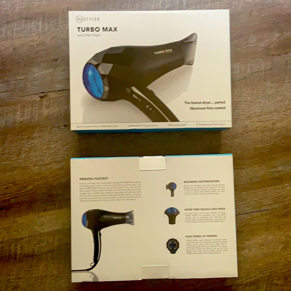 Instyler Turbo Max Ionic Hair Dryer